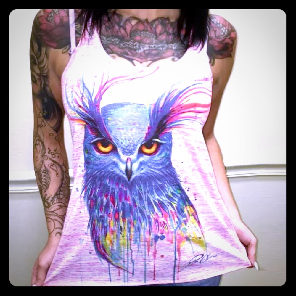 Adorable OWL tank
